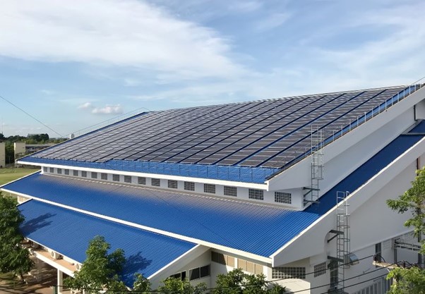 Industrial Solar Panel Installation