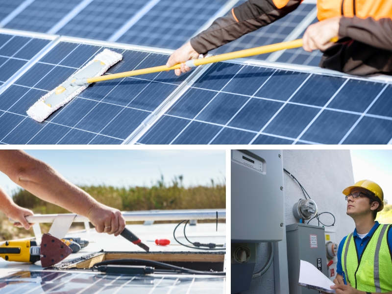 Solar Maintenance and Repair by HKS Energy Solutions